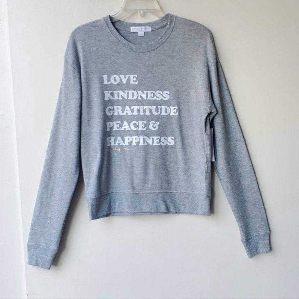 Spiritual gangster Gray Sweatshirt with Positive Message